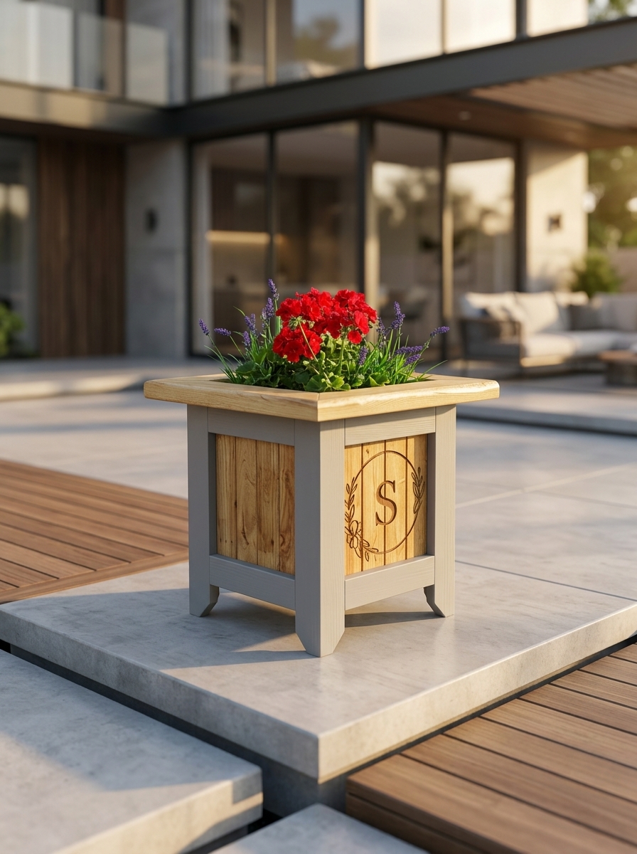 Wood Planter